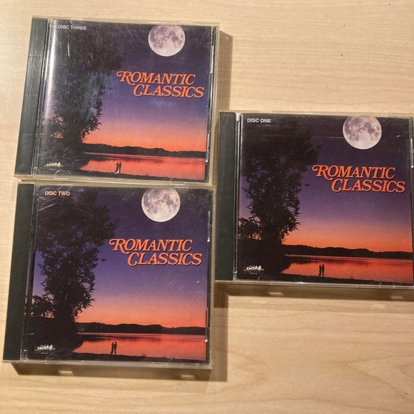 ROMANTIC CLASSICS CDs Volume 1 - 3, Credenza Collection Sony Music Ent - Picture 1 of 6